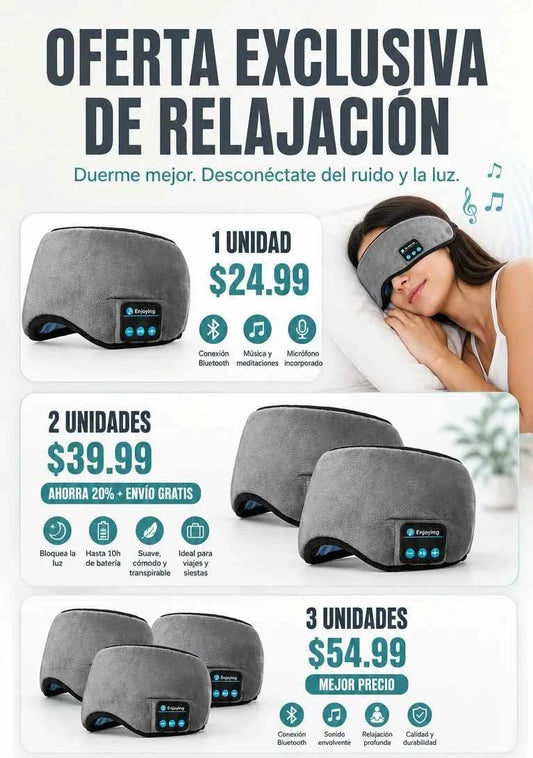 ANTIFAZ PARA DESCANSO CON BLUETOOH