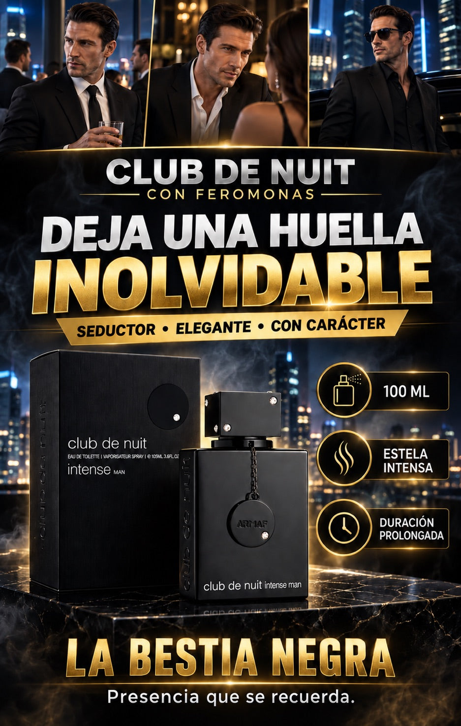 CLUB DE NUIT LA BESTIA NEGRA 100ML