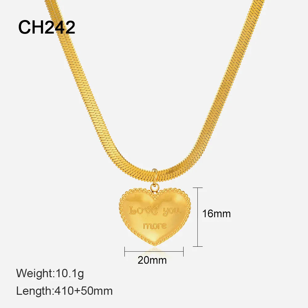 COLLAR CORAZON I LOVE YOU MORE