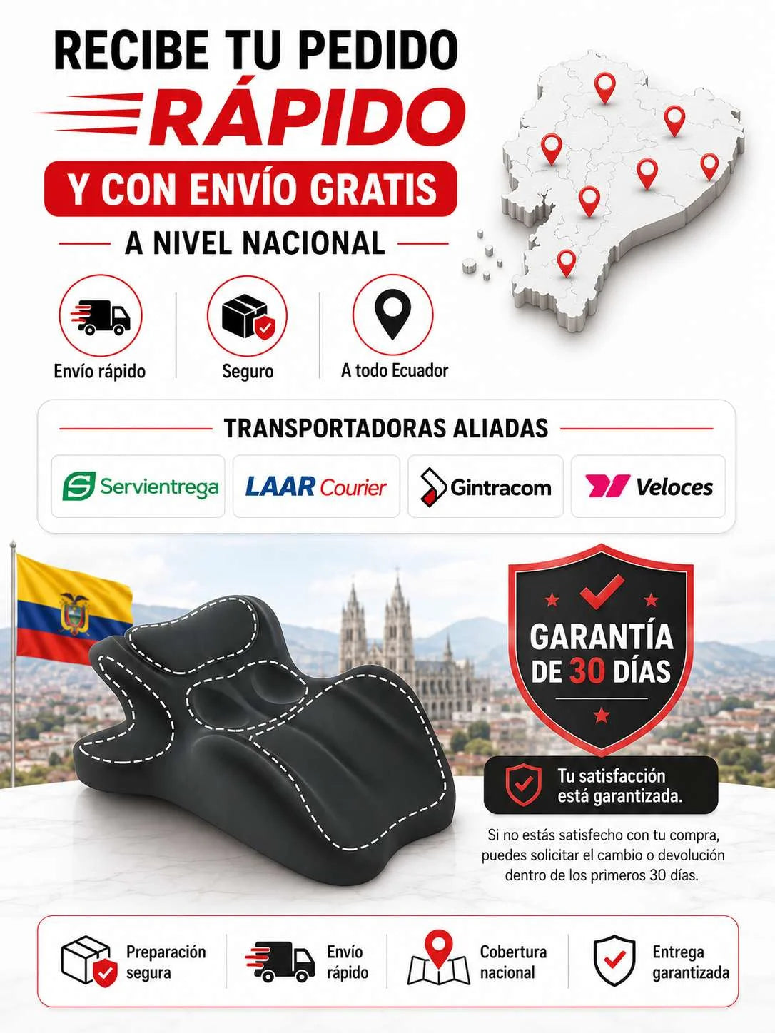 ALMOHADA ERGONÓMICA para PAREJAS
