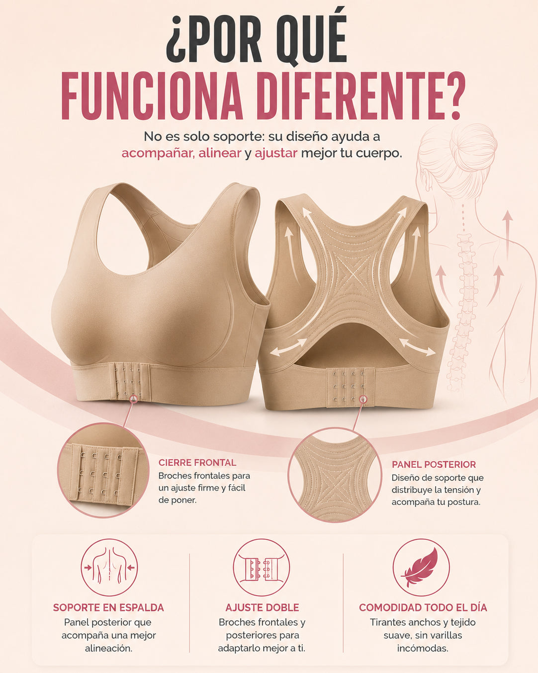 Brasier Soporte Postural