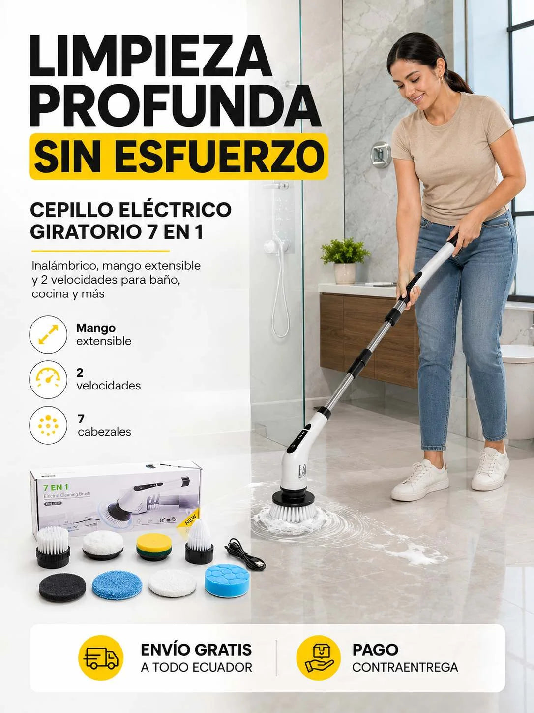 CEPILLO ELECTRICO 7 EN 1