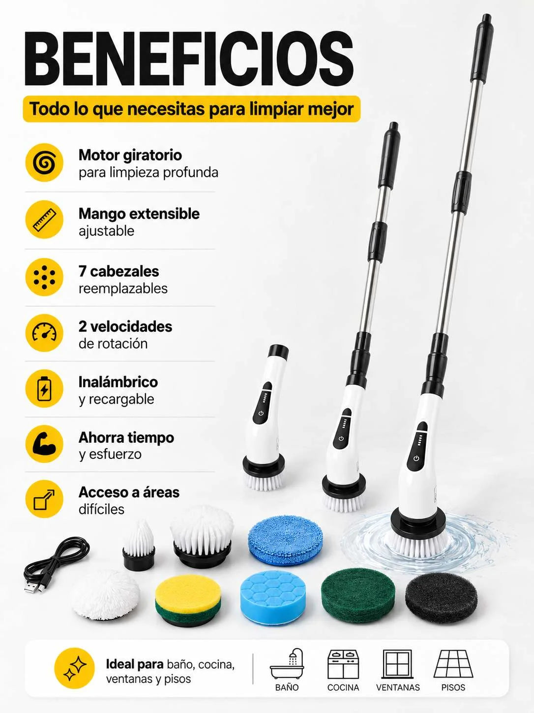 CEPILLO ELECTRICO 7 EN 1