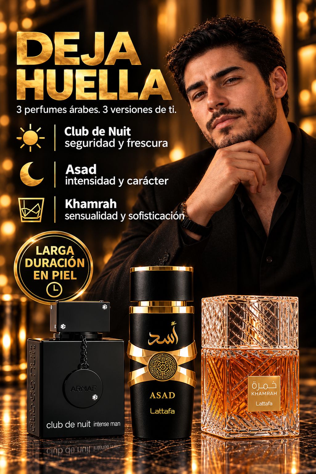 Combo ARABE DEJA HUELLA