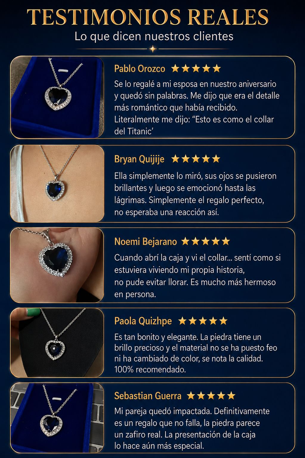 COLLAR TITANIC