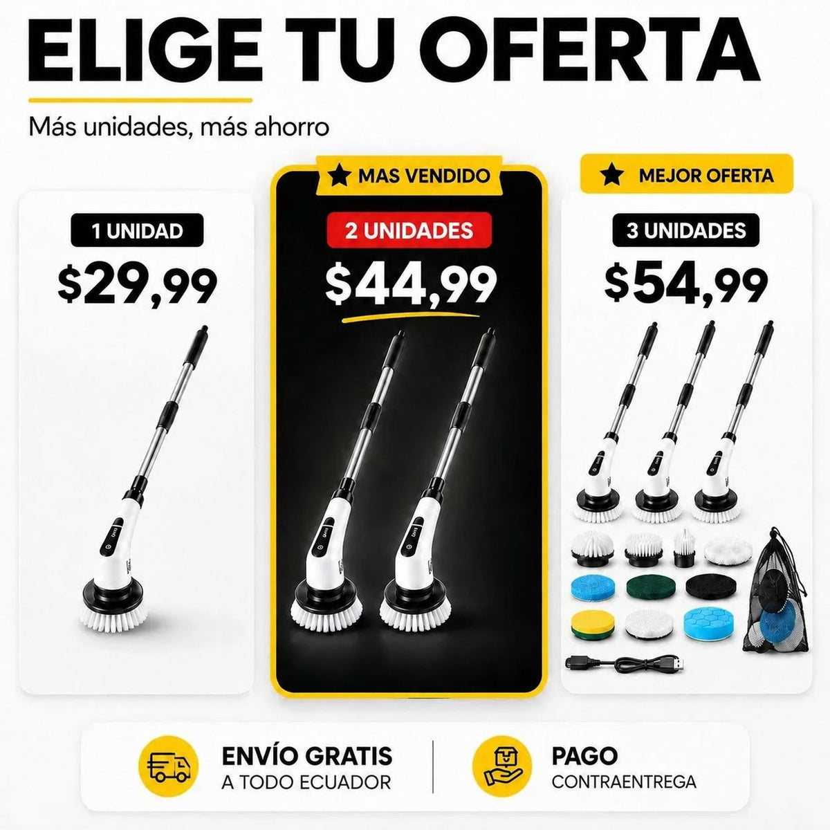 CEPILLO ELECTRICO 7 EN 1