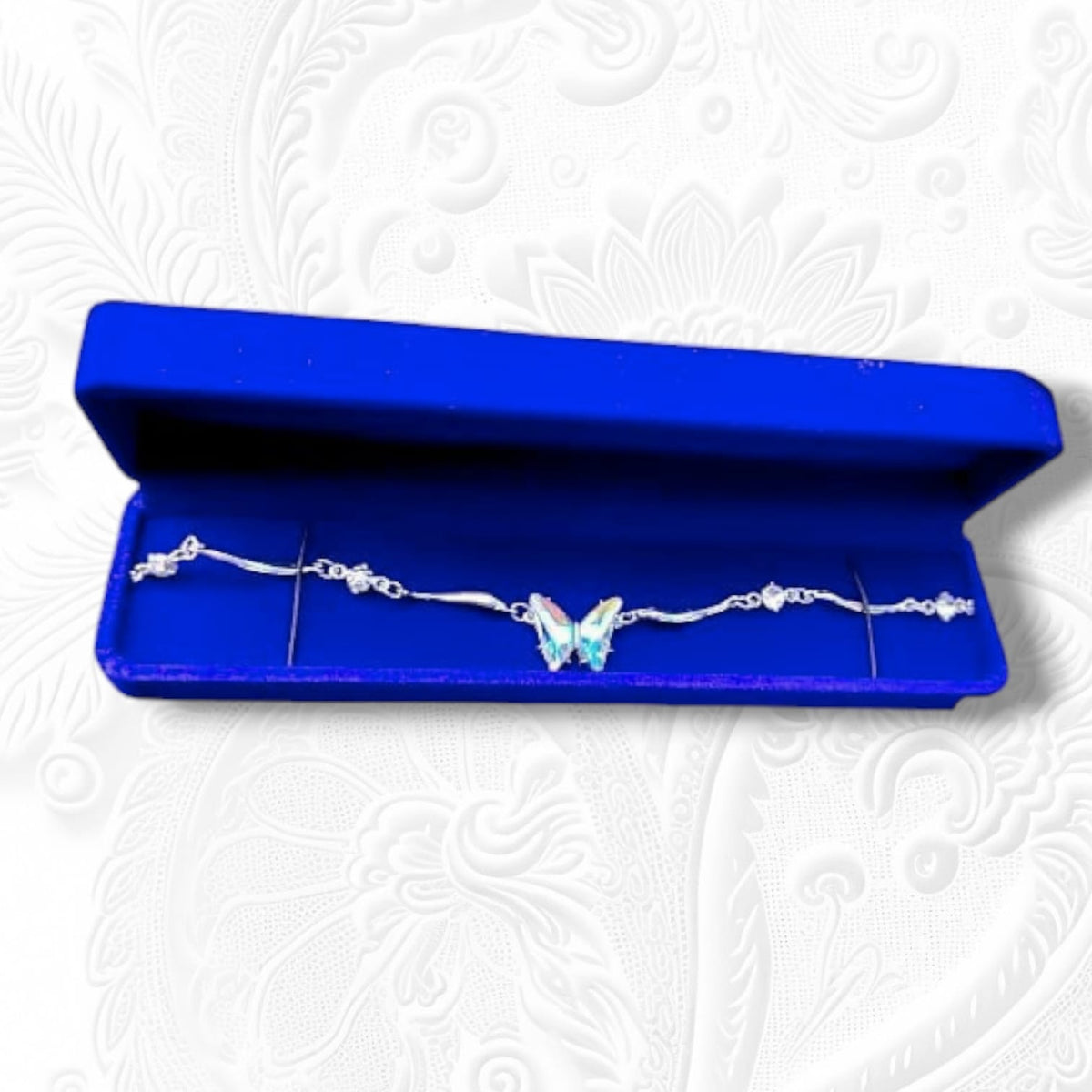Collar Mariposa Arcoiris