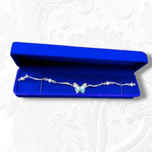 Collar Mariposa Arcoiris