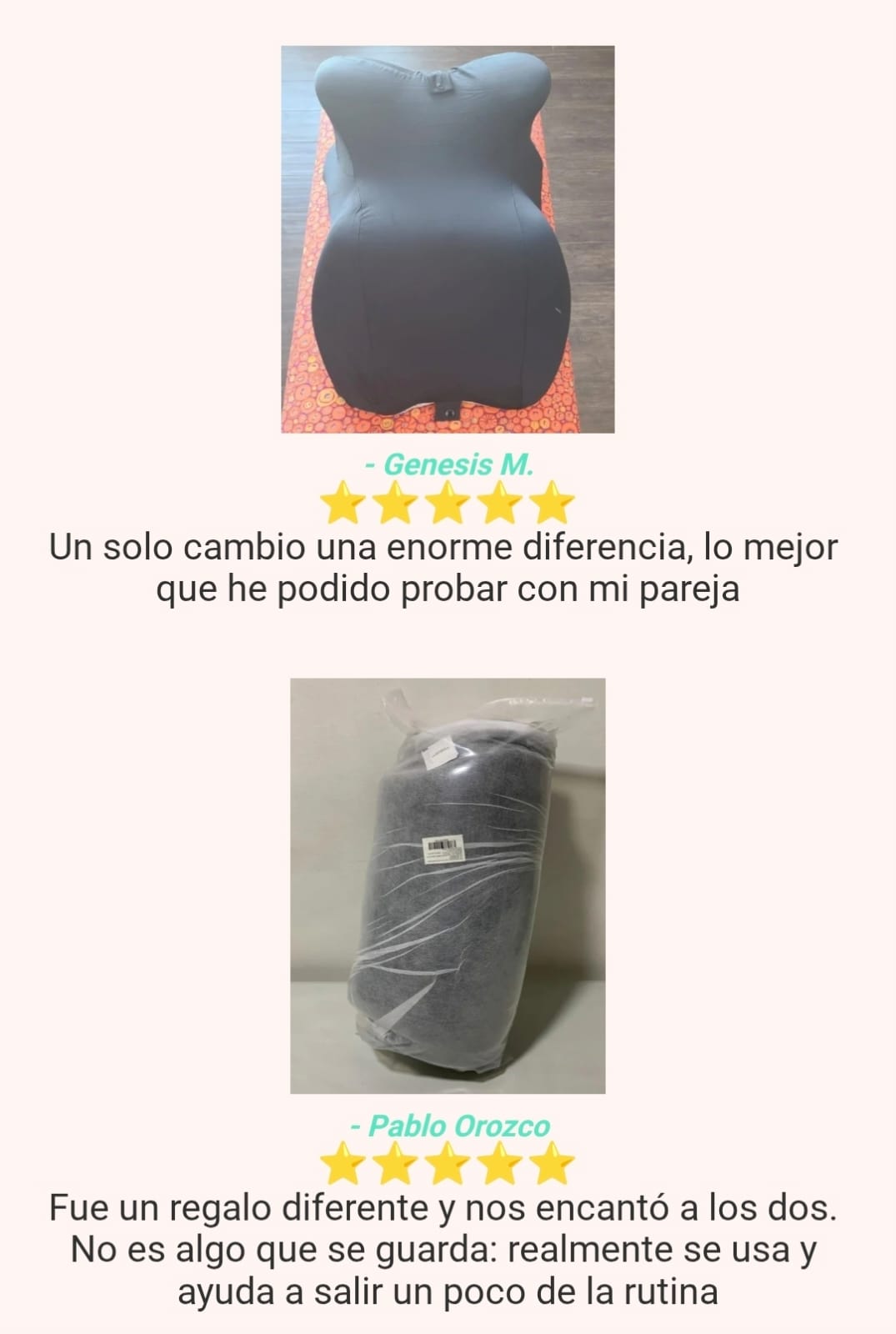 ALMOHADA ERGONÓMICA para PAREJAS