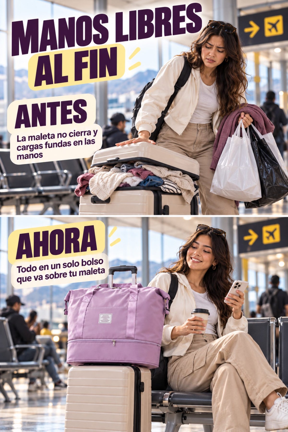 Bolso de Viaje Expandible