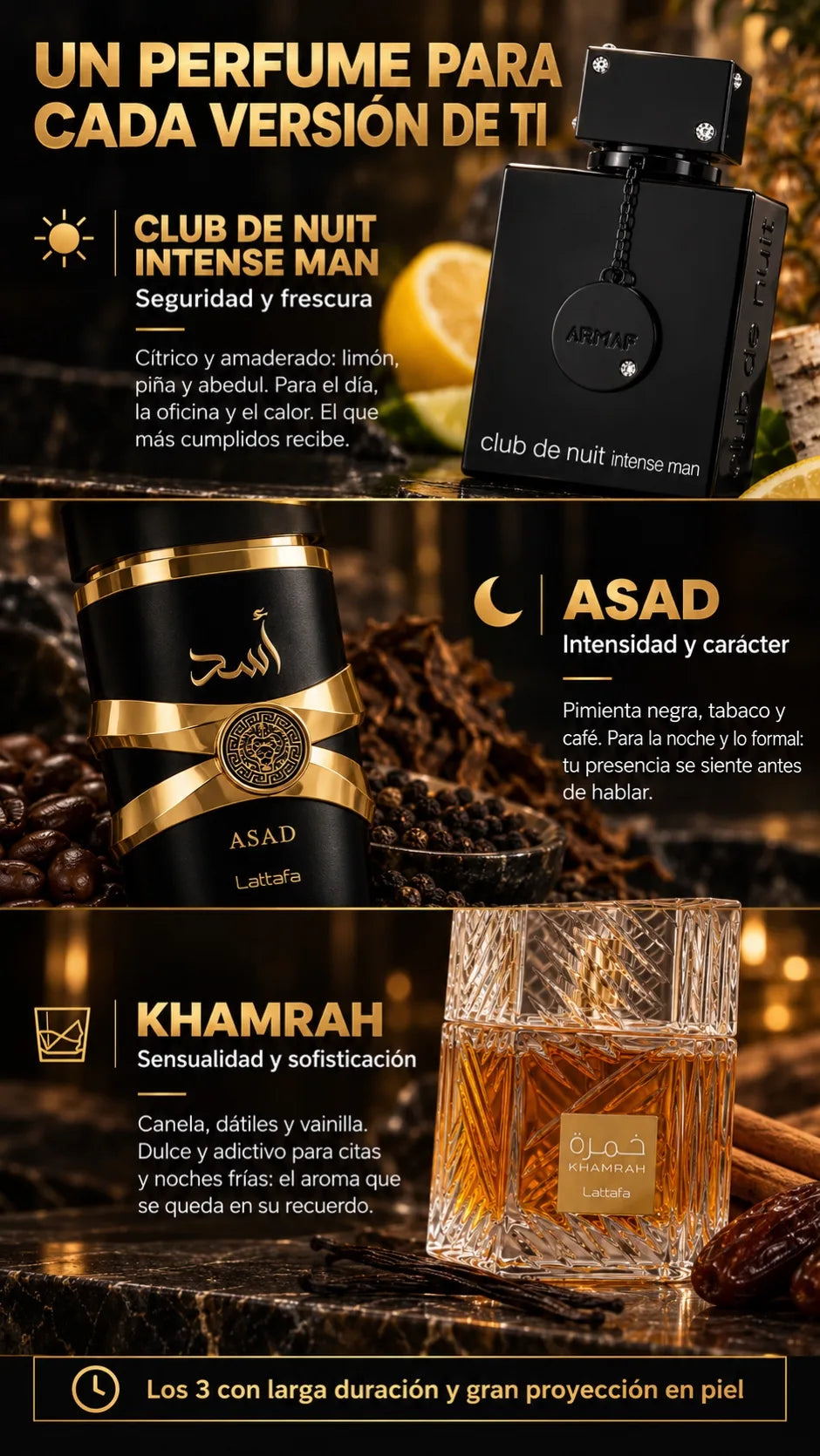 Combo ARABE DEJA HUELLA