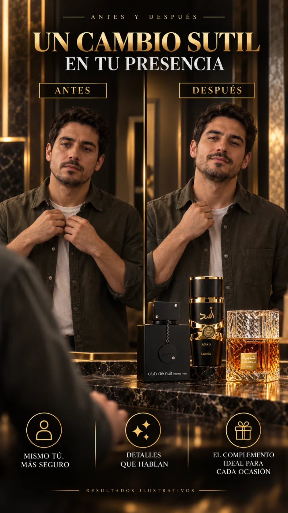 Combo Triple de Perfumes Árabes